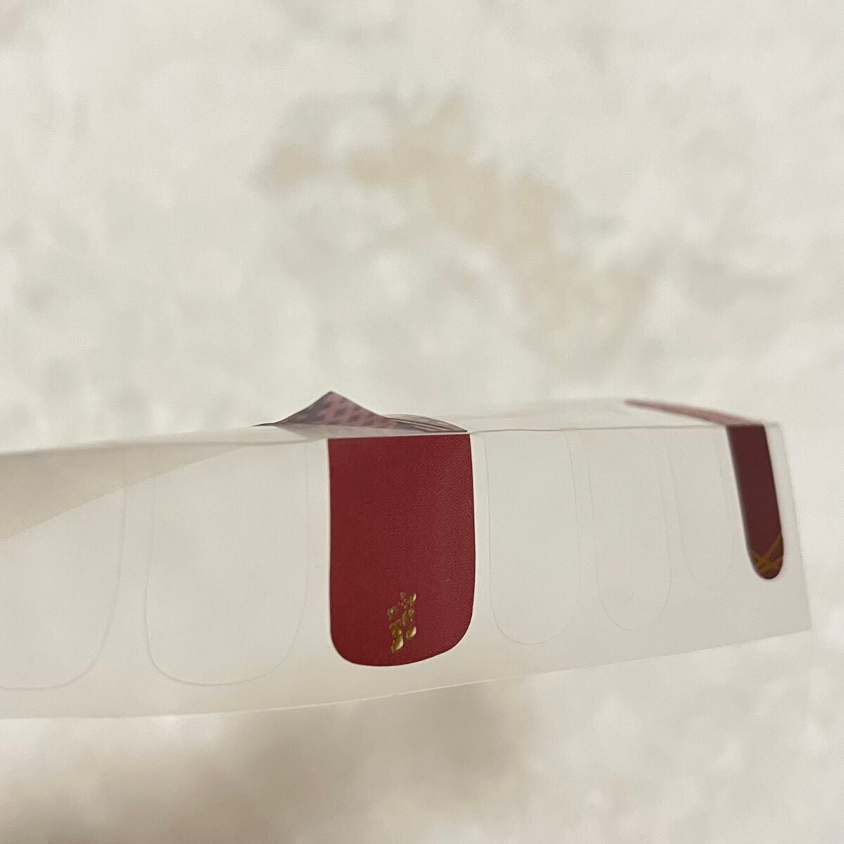 DAISO×紗々 UV GEL ネイルシール/DAISO/ネイルシールを使ったクチコミ(4枚目)