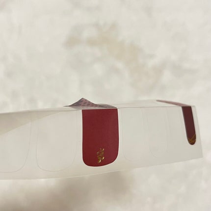 DAISO×紗々 UV GEL ネイルシール/DAISO/ネイルシールを使ったクチコミ(4枚目)