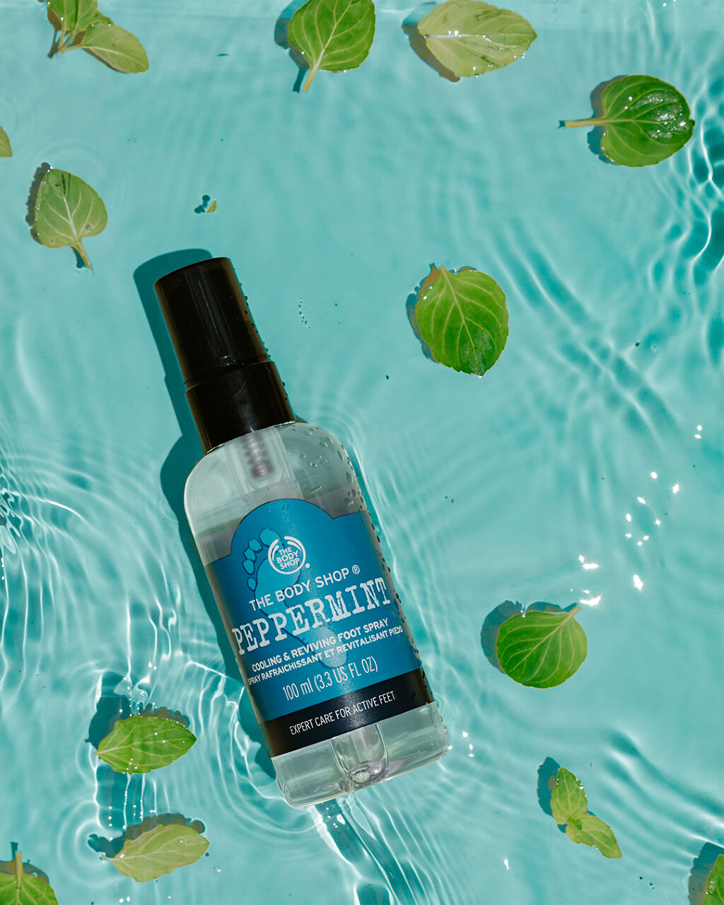 ペパーミント クーリング フットスプレー/THE BODY SHOP/レッグ・フットケアを使ったクチコミ（1枚目）