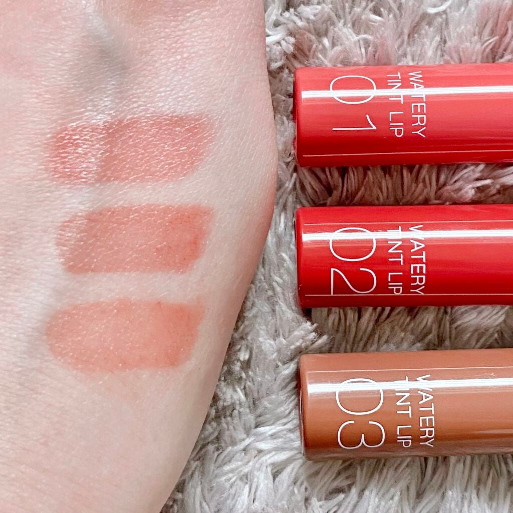 ウォータリーティントリップ/CEZANNE/リップティントを使ったクチコミ(2枚目)