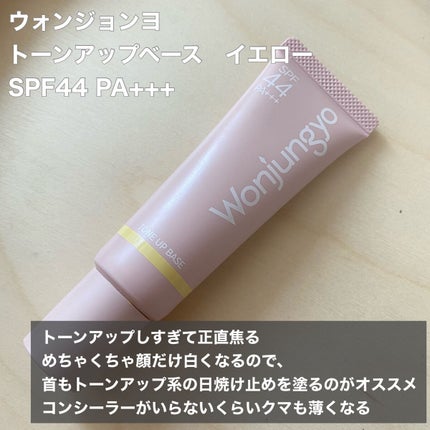 ウォンジョンヨ トーンアップベース/Wonjungyo/化粧下地を使ったクチコミ(3枚目)