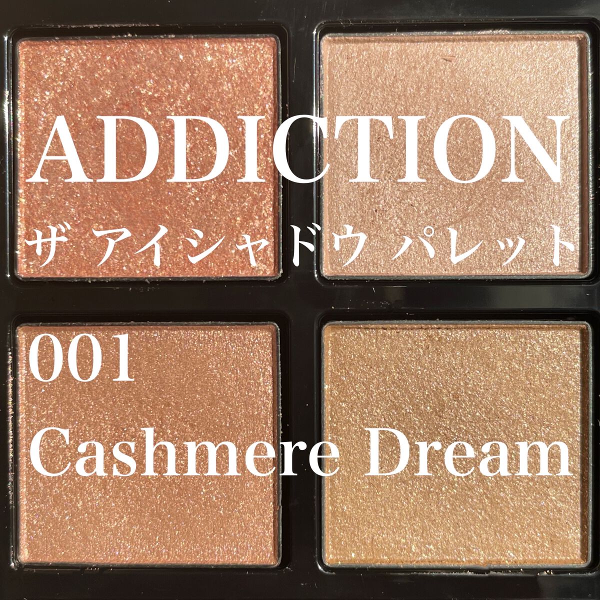 アディクション　ザ アイシャドウ パレット/ADDICTION/アイシャドウパレットを使ったクチコミ（2枚目）