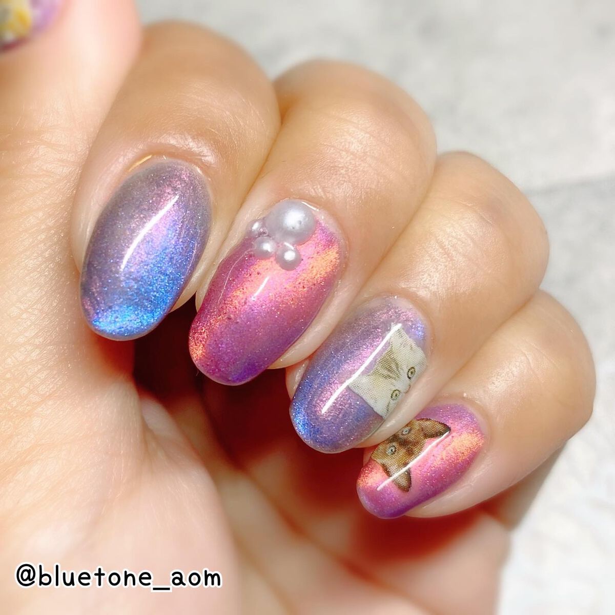 ネイルシール/キャンドゥ/ネイルシールを使ったクチコミ(2枚目)