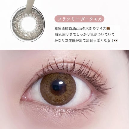 FLANMY 1day ダークモカ/FLANMY/ワンデー(1DAY)カラコンの画像