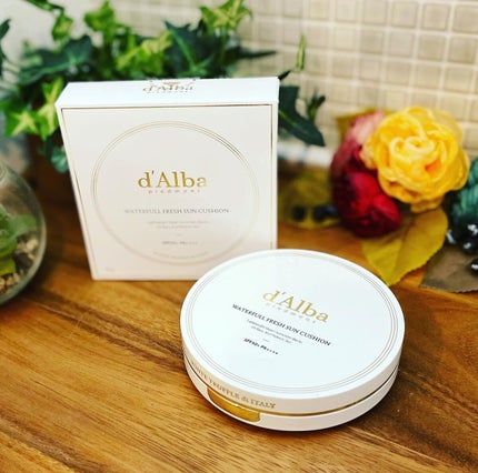 ウォータフルフレッシュサンクッション/ダルバ/日焼け止めローションを使ったクチコミ(1枚目)