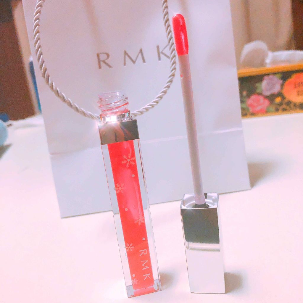 ティンティッド オイルフィットグロス/RMK/リップグロスを使ったクチコミ（1枚目）