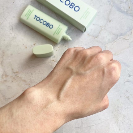 シカカーミングサンセラム/TOCOBO/日焼け止めクリームを使ったクチコミ(7枚目)