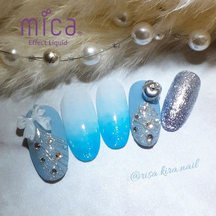 エフェクトリキッド/mica/ネイル用品を使ったクチコミ(1枚目)