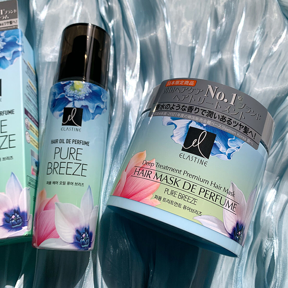 ヘアオイル ピュアブリーズ/エラスチン/その他スタイリングを使ったクチコミ（2枚目）