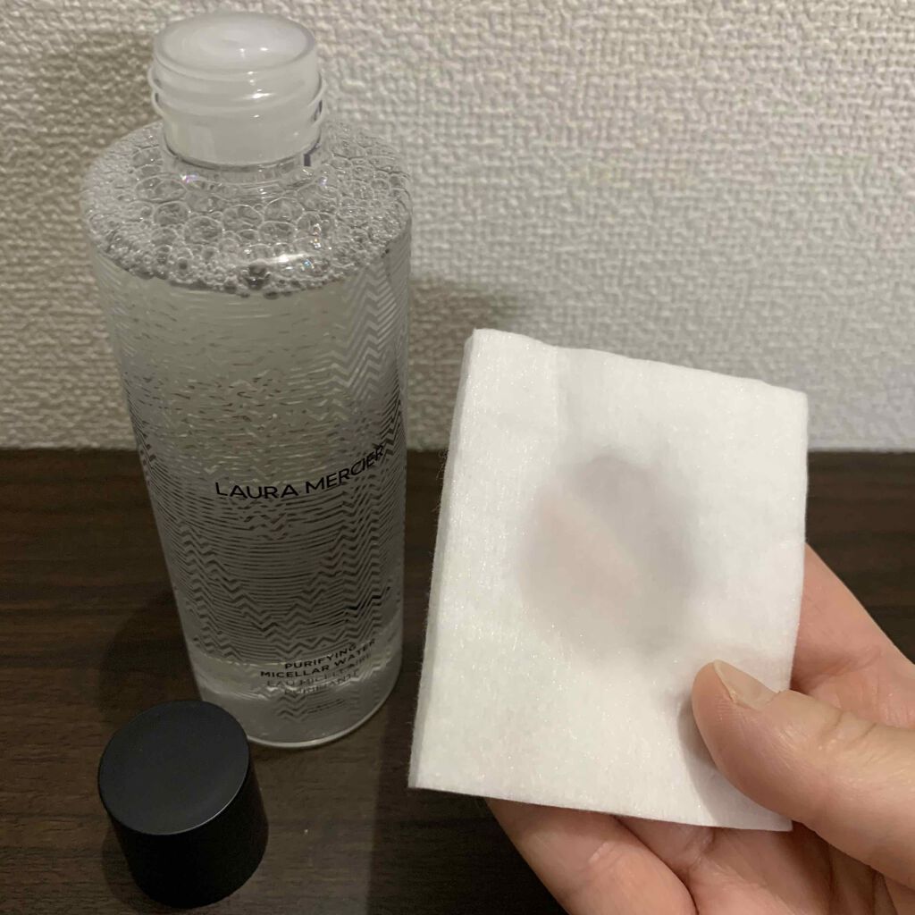ピュリファイング ミセラーウォーター/ローラ メルシエ/化粧水を使ったクチコミ(3枚目)