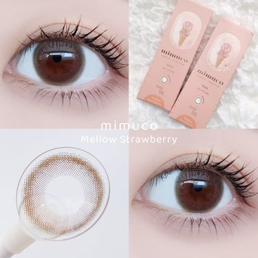 #PR #リリーアンナ公式アンバサダー
@lilyanna.jp さまからいただきました。

みきぽんカラコン♡
【 mimuco 】
Mellow Strawberry

DIA:14.2mm
着色直