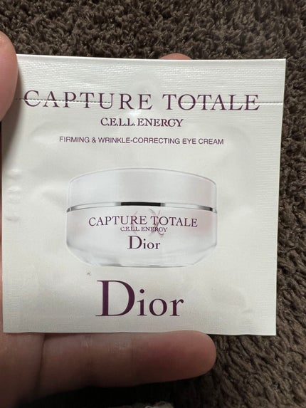 Dior カプチュール トータル セル ENGY アイ クリームのクチコミ「Dior カプチュール トータル セル ENGY アイ クリーム
15ml ¥9,570
.....」(1枚目)