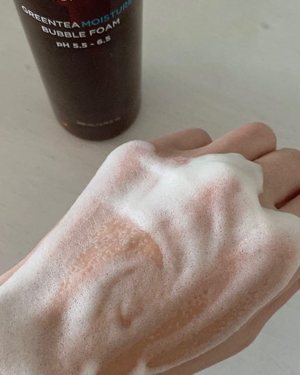 グリーンティー モイスチャークレンジングフォーム/ラウンドアラウンド/洗顔フォームを使ったクチコミ(6枚目)