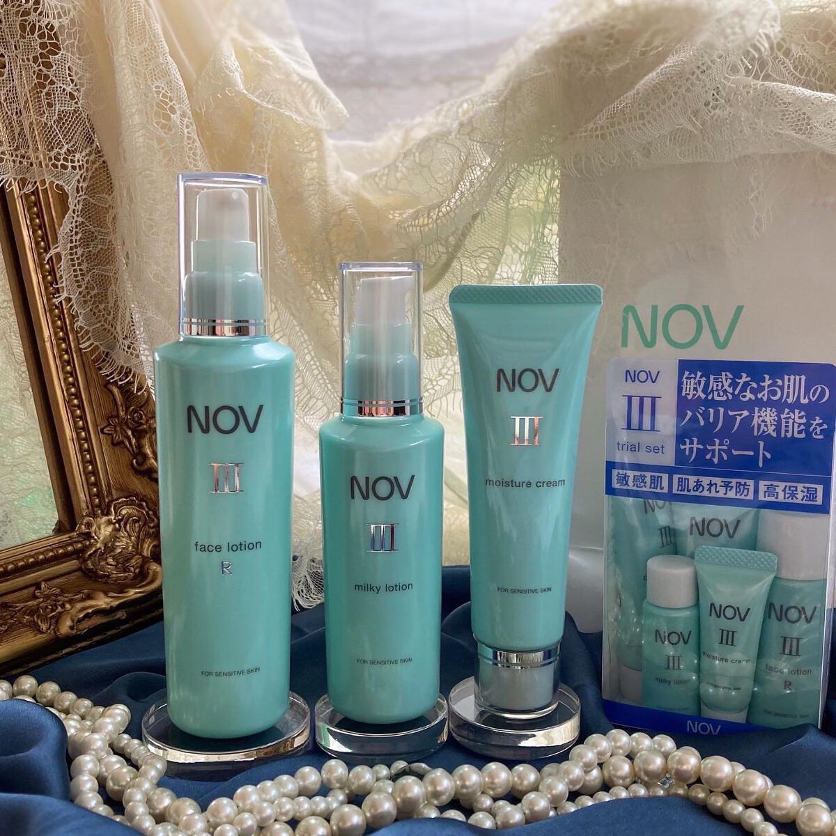 Ⅲ モイスチュアクリーム/NOV/フェイスクリームを使ったクチコミ（1枚目）