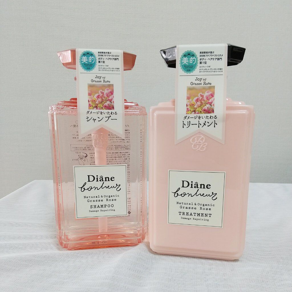 グラースローズの香り/シャンプー＆トリートメント/ダイアン/市販シャンプーを使ったクチコミ（1枚目）