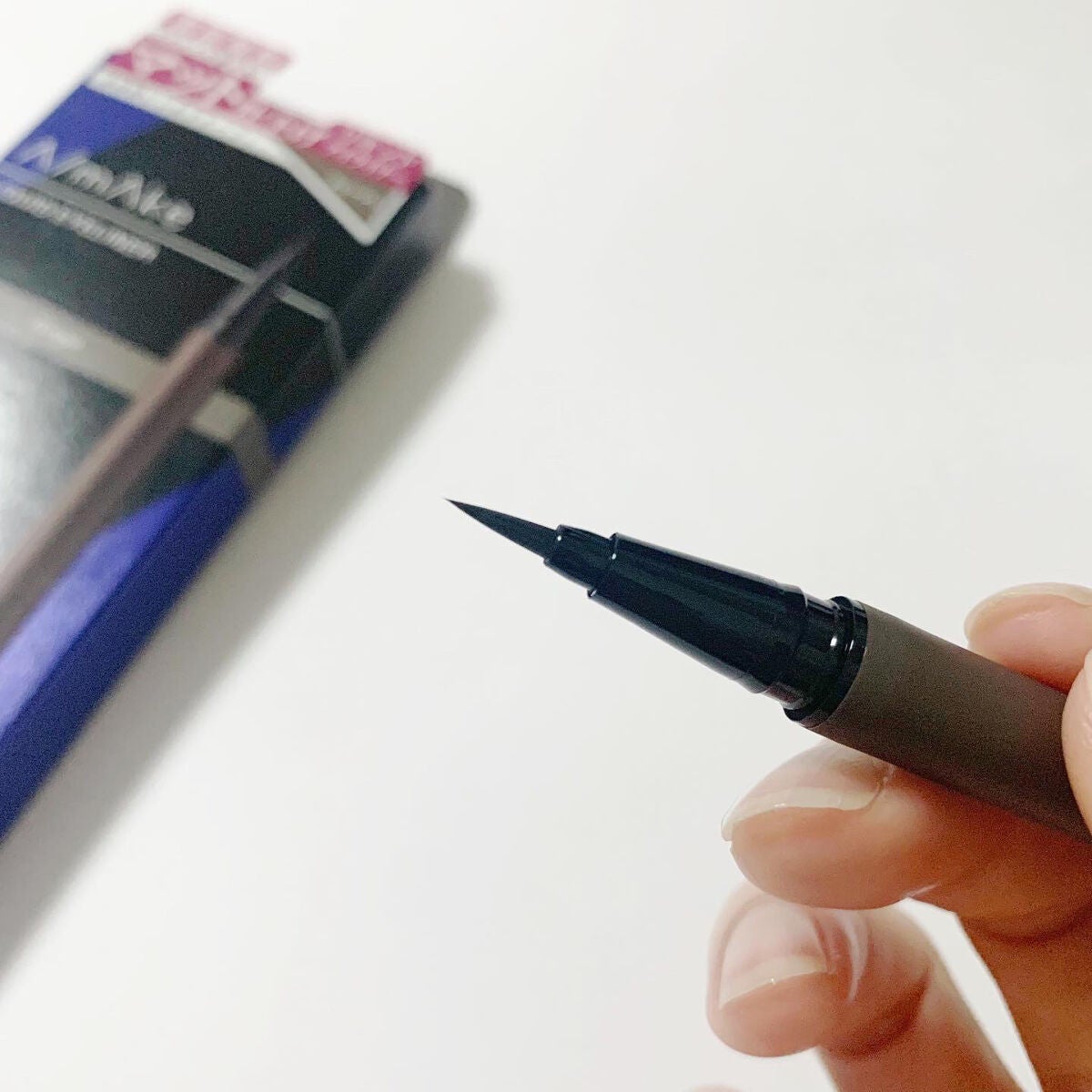 エーメイク マットリキッドアイライナー /A/mAke/リキッドアイライナーを使ったクチコミ(2枚目)