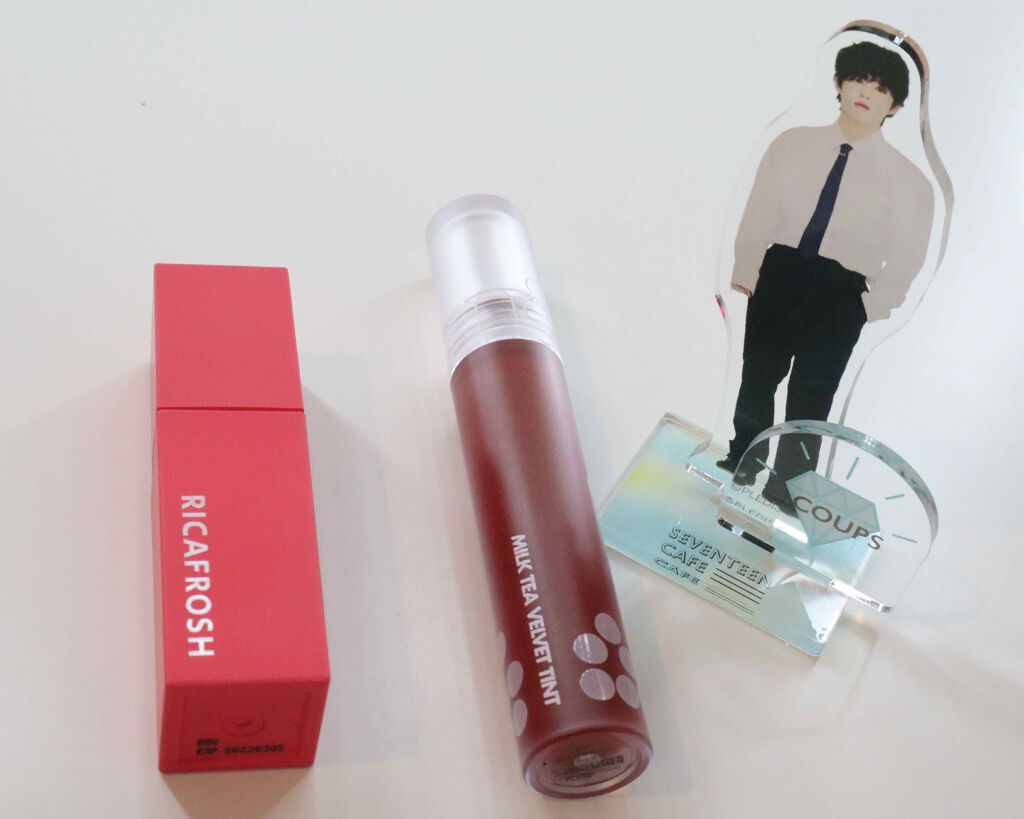 ジューシーリブティント/RICAFROSH/リップティントを使ったクチコミ(1枚目)