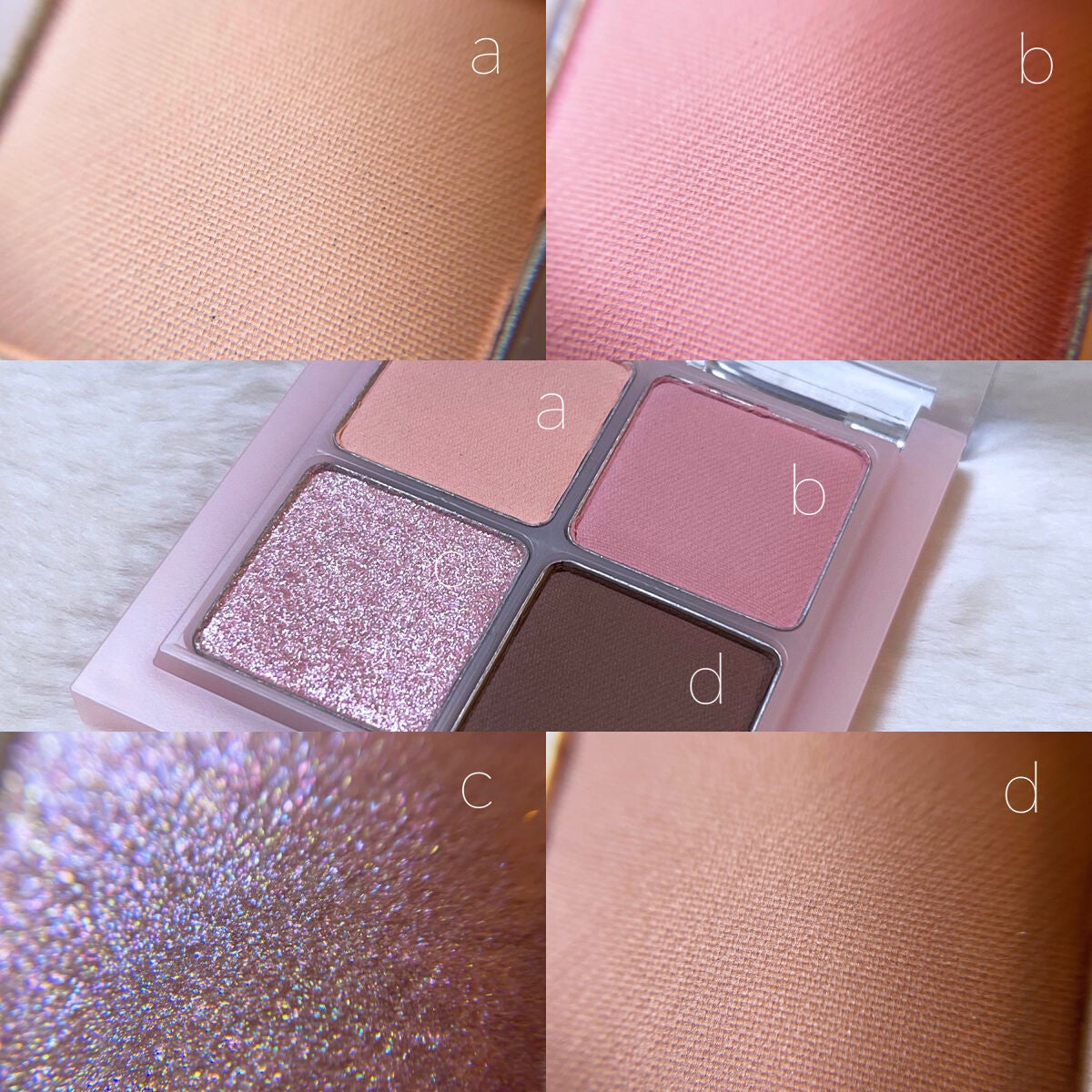 ベターザンアイズ/rom&nd/アイシャドウパレットを使ったクチコミ(4枚目)