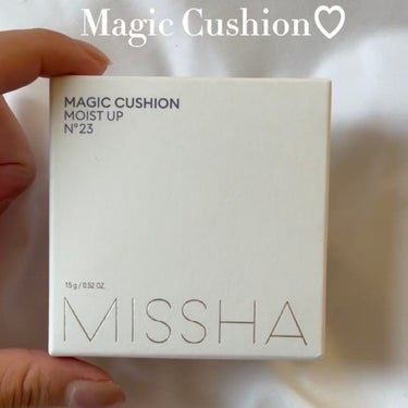 MISSHA マジッククッション(モイストアップ)のクチコミ「- ̗̀超有名ｸｯｼｮﾝﾌｧﾝﾃﾞの韓国版♡ ̖́-
𓂃パケも可愛くて持ちが良い◎𓂃
………….....」（2枚目）