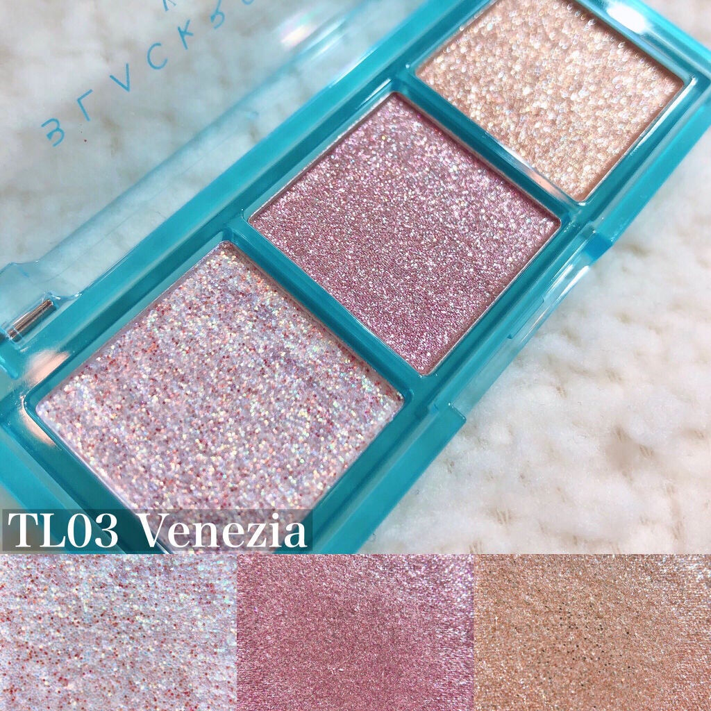 トリプルレイヤーアイパレット/BLACK ROUGE/アイシャドウパレットを使ったクチコミ(6枚目)