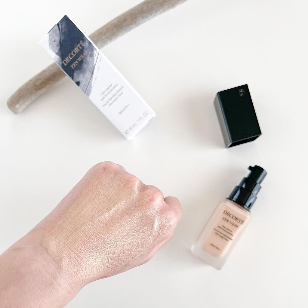 ゼン ウェア フルイド/DECORTÉ/リキッドファンデーションを使ったクチコミ(4枚目)