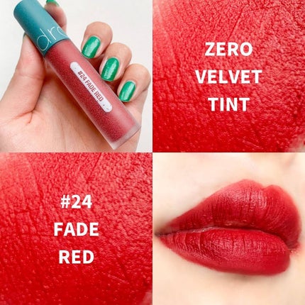 ゼロベルベットティント/rom&nd/リップティントを使ったクチコミ(5枚目)