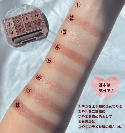 プティパレットアイズ/キャンメイク/パウダーアイシャドウを使ったクチコミ(2枚目)
