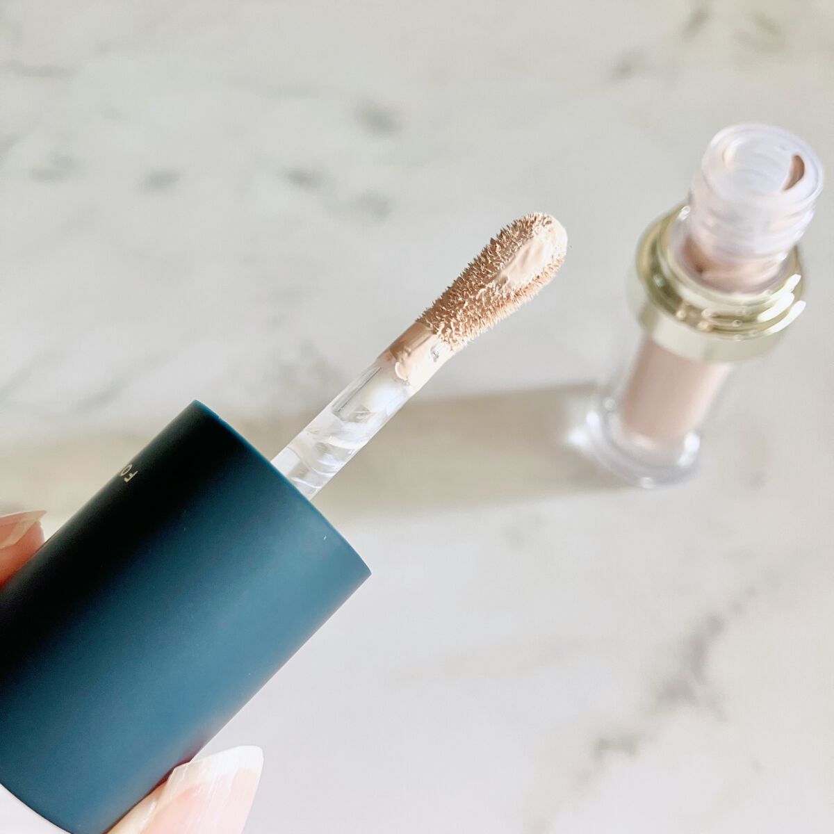 タトゥーウォータープルーフスカーコンシーラー/フォレンコス/リキッドコンシーラーを使ったクチコミ(2枚目)