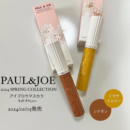アイブロウ マスカラ/PAUL & JOE BEAUTE/眉マスカラを使ったクチコミ(1枚目)