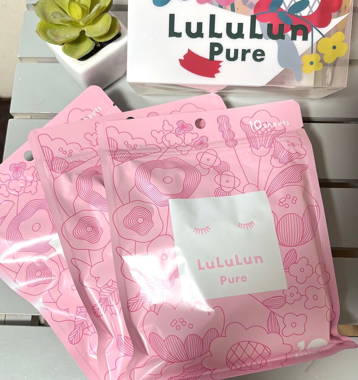 こはなん❀*:・フォロバ100 on LIPS 「10年間ありがとう!数量限定のルルルンピュア💕イノセントブーケ..」(2枚目)