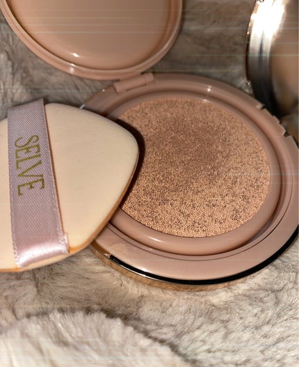 ピュアポリッシュクッションファンデーション/SELVE/クッションファンデーションを使ったクチコミ(2枚目)