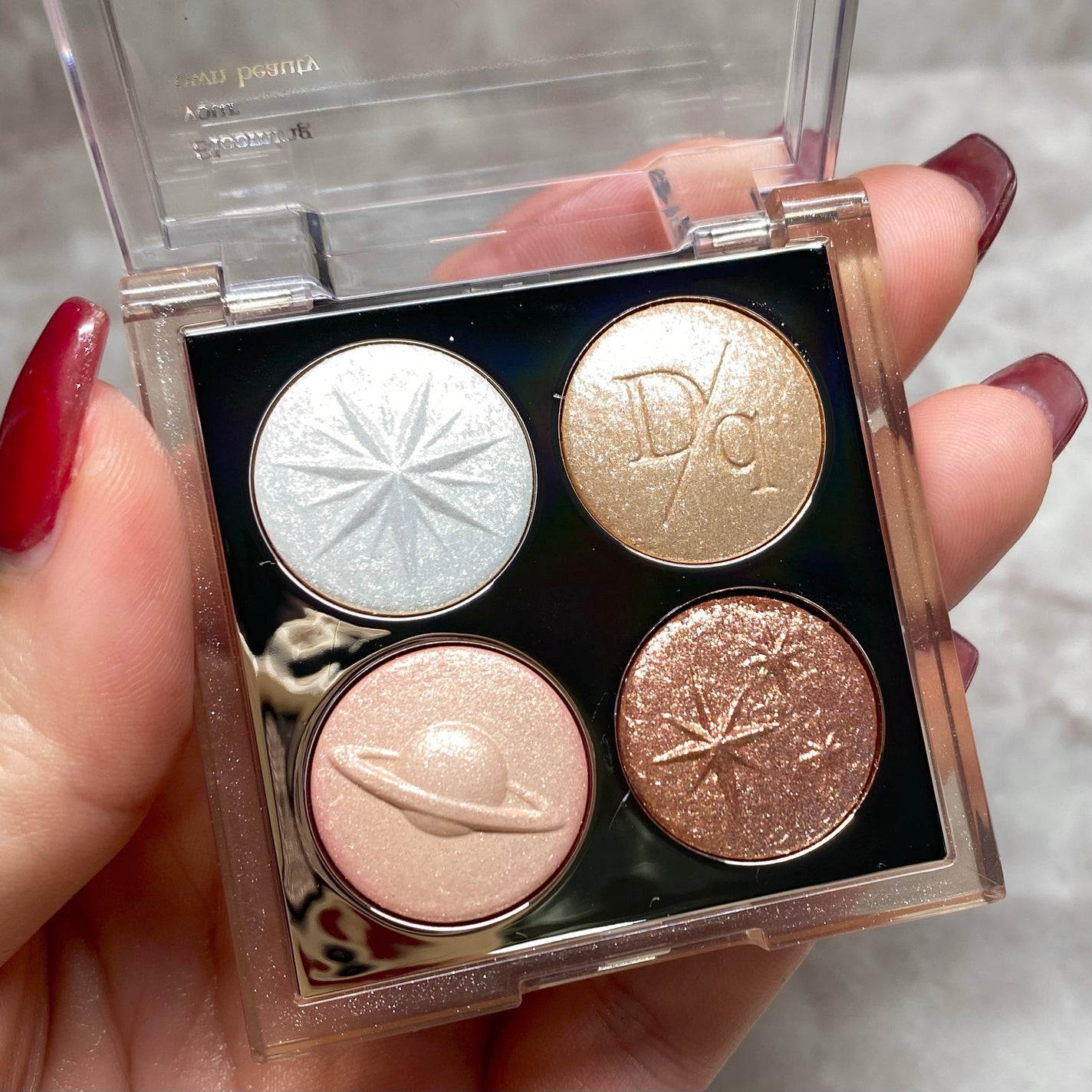 スターリーナイト シャドウパレット/dasique/アイシャドウパレットを使ったクチコミ(3枚目)