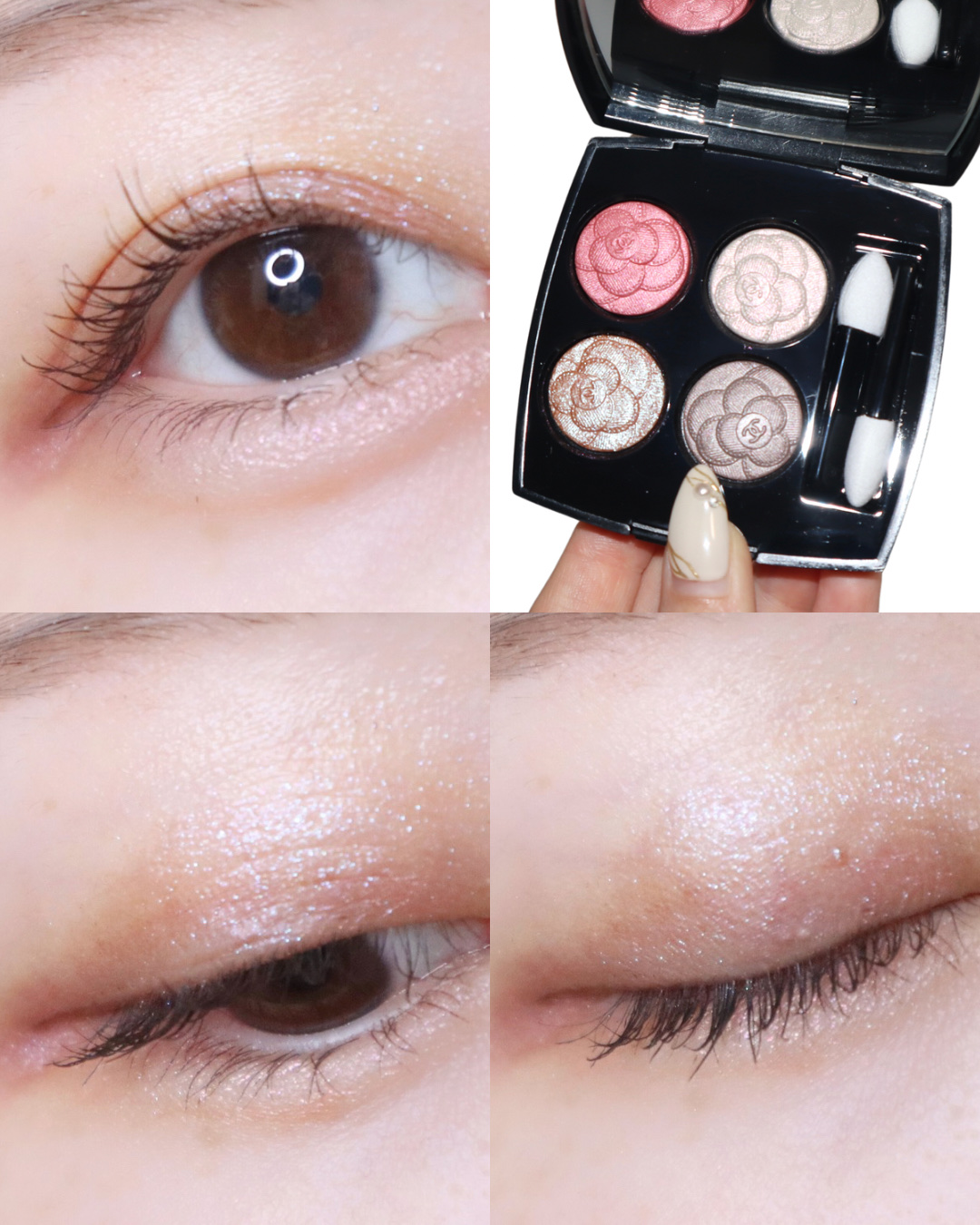 CHANEL/シャネル♡特別限定品！レキャトルオンブル/カメリア型アイシャドウ 写真19/35｜シャネル2025年春コスメ「カメリア」モチーフの4色