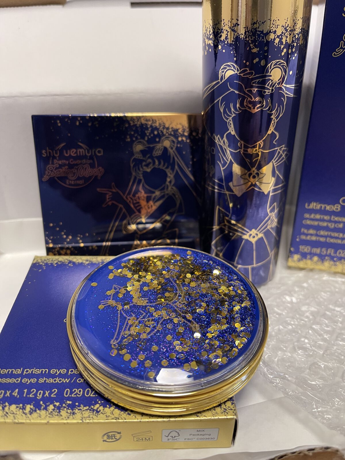 （旧）アルティム8∞ スブリム ビューティ クレンジング オイル スーパーセーラームーン限定パッケージ 150ml/shu uemura/オイルクレンジングを使ったクチコミ（1枚目）