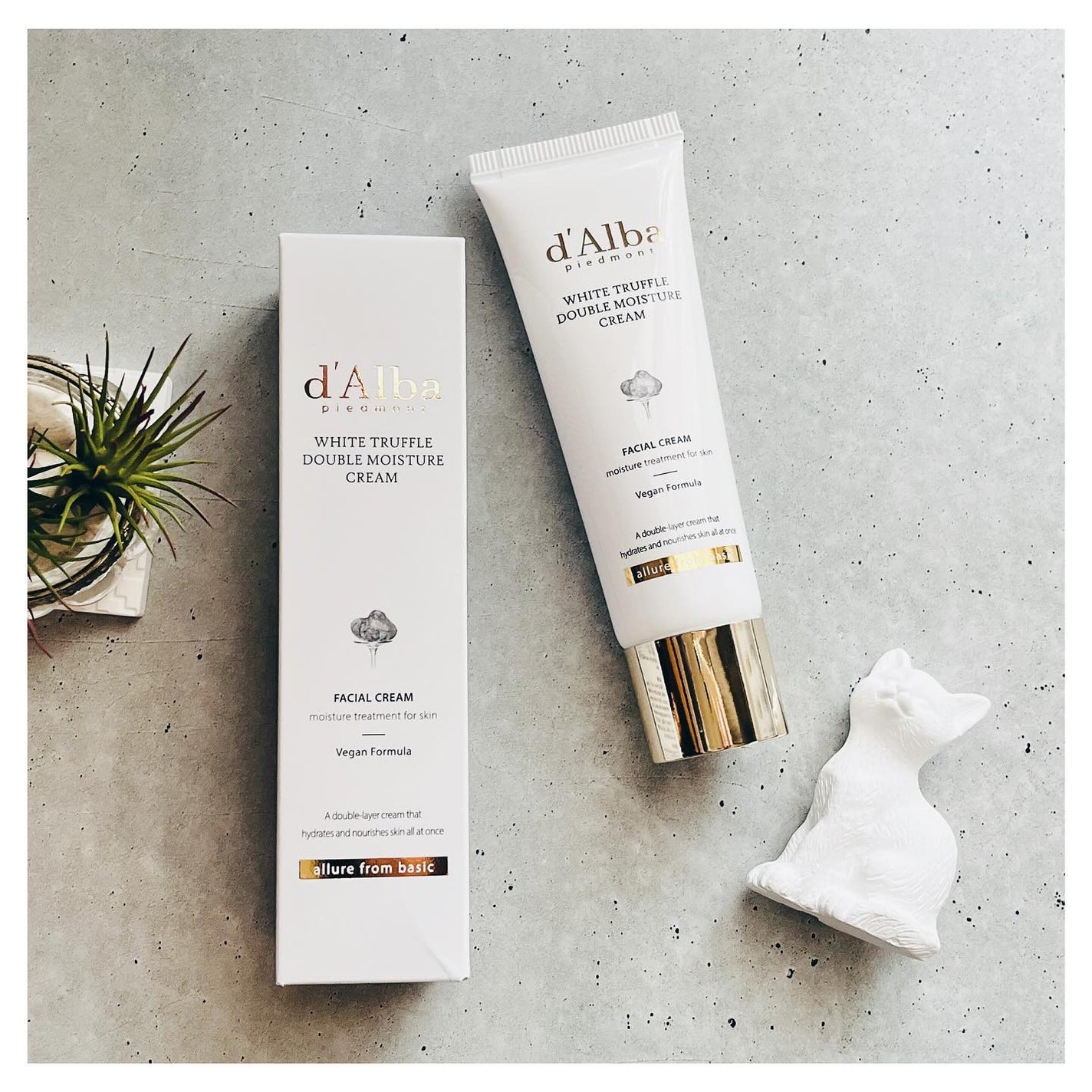 ホワイトトリュフダブルモイスチャークリーム/ダルバ/フェイスクリームを使ったクチコミ(7枚目)