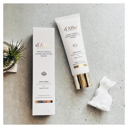 ホワイトトリュフダブルモイスチャークリーム/ダルバ/フェイスクリームを使ったクチコミ(7枚目)