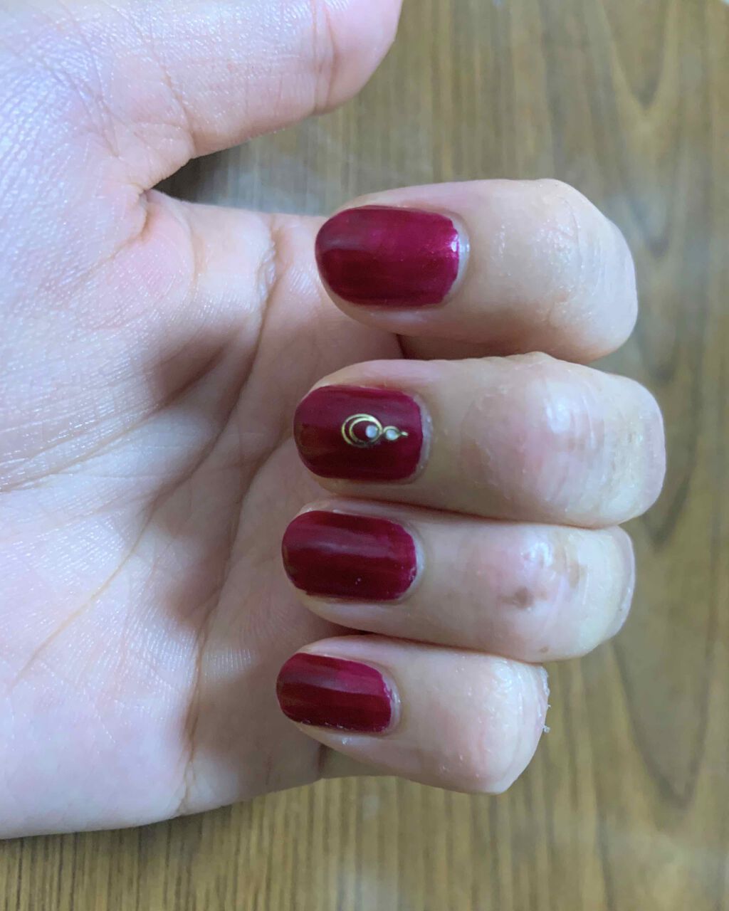 マイメロ ネイル/DAISO/マニキュアを使ったクチコミ（1枚目）