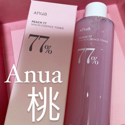 桃77%ナイアシンエッセンストナー 250ml/Anua/化粧水を使ったクチコミ(1枚目)