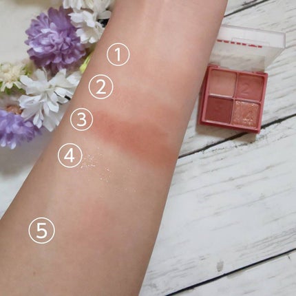 マルチキューブ/i’m meme/アイシャドウパレットを使ったクチコミ(4枚目)