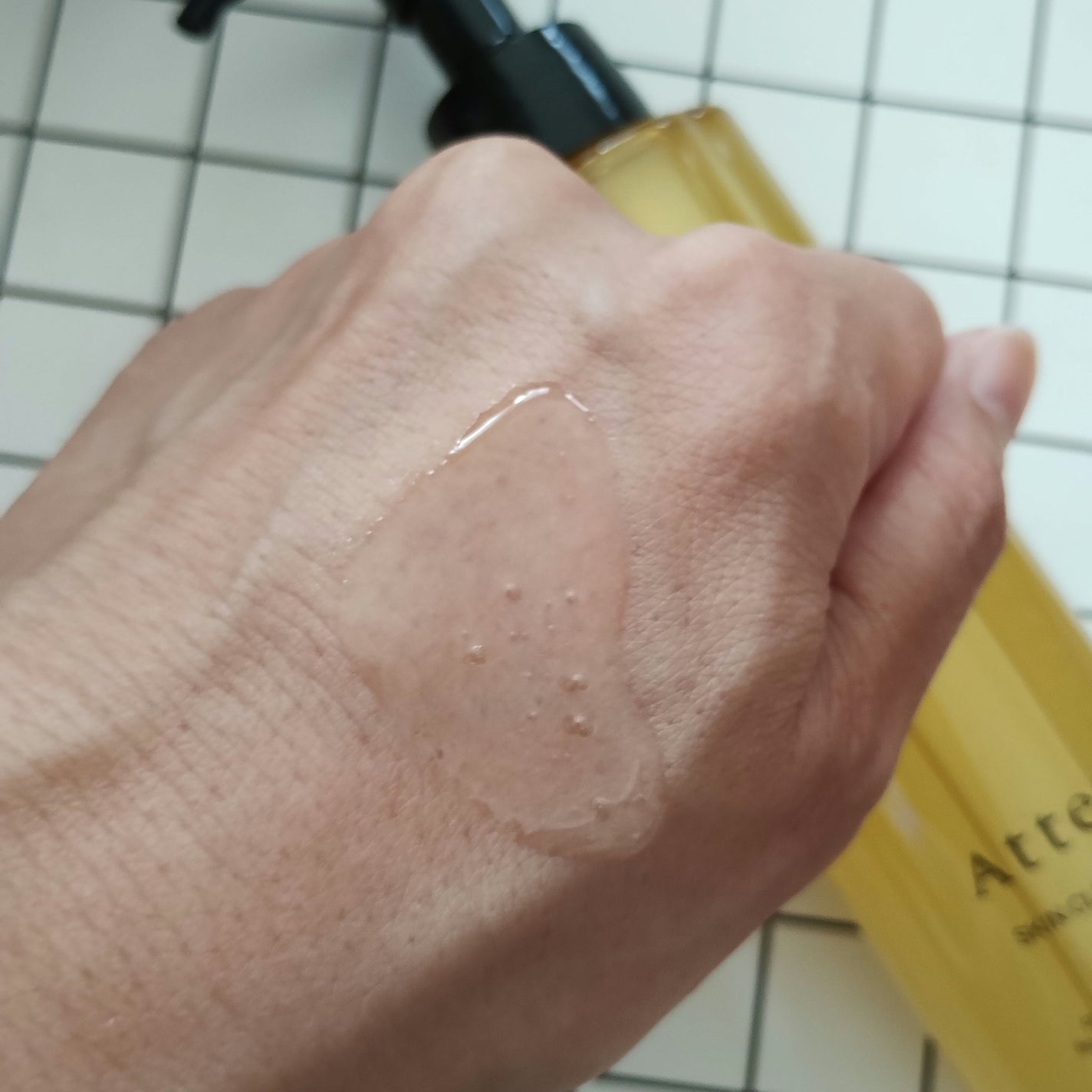 スキンクリア クレンズ オイル <アロマタイプ>/アテニア/オイルクレンジングを使ったクチコミ(4枚目)