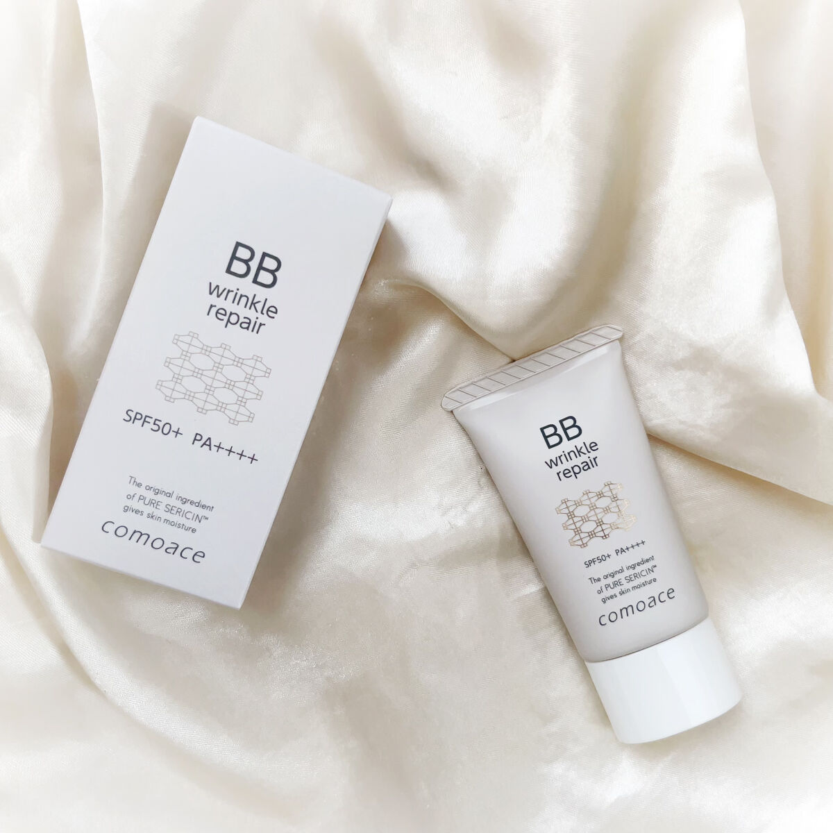 リンクルリペアBB/コモエース/BBクリームを使ったクチコミ（1枚目）