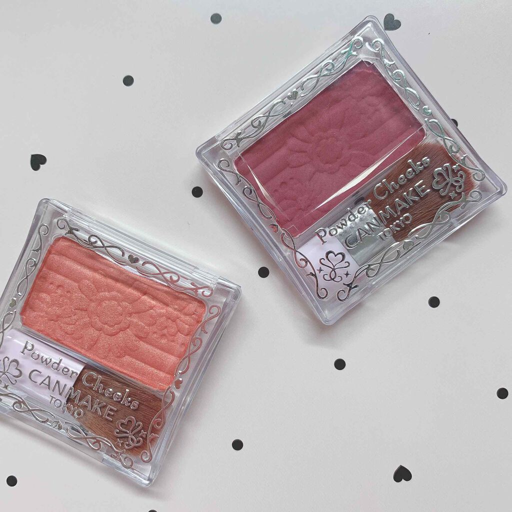 【旧品】パウダーチークス/キャンメイク/パウダーチークを使ったクチコミ(1枚目)