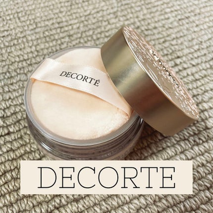 フェイスパウダー/DECORTÉ/ルースパウダーを使ったクチコミ(1枚目)