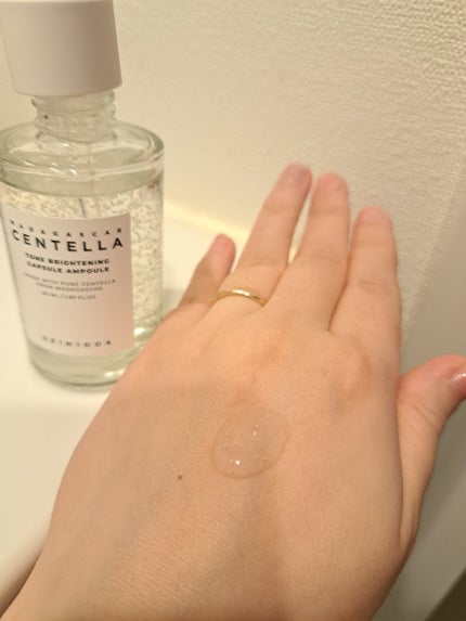 トーンブライトニング カプセルアンプル/SKIN1004/美容液を使ったクチコミ(1枚目)