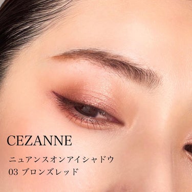 ニュアンスオンアイシャドウ/CEZANNE/アイシャドウパレットを使ったクチコミ（1枚目）