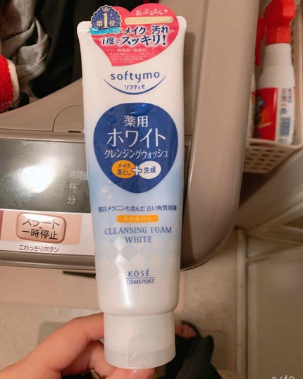 ソフティモ 薬用ホワイト クレンジングウォッシュ/ソフティモ/洗顔フォームを使ったクチコミ(1枚目)