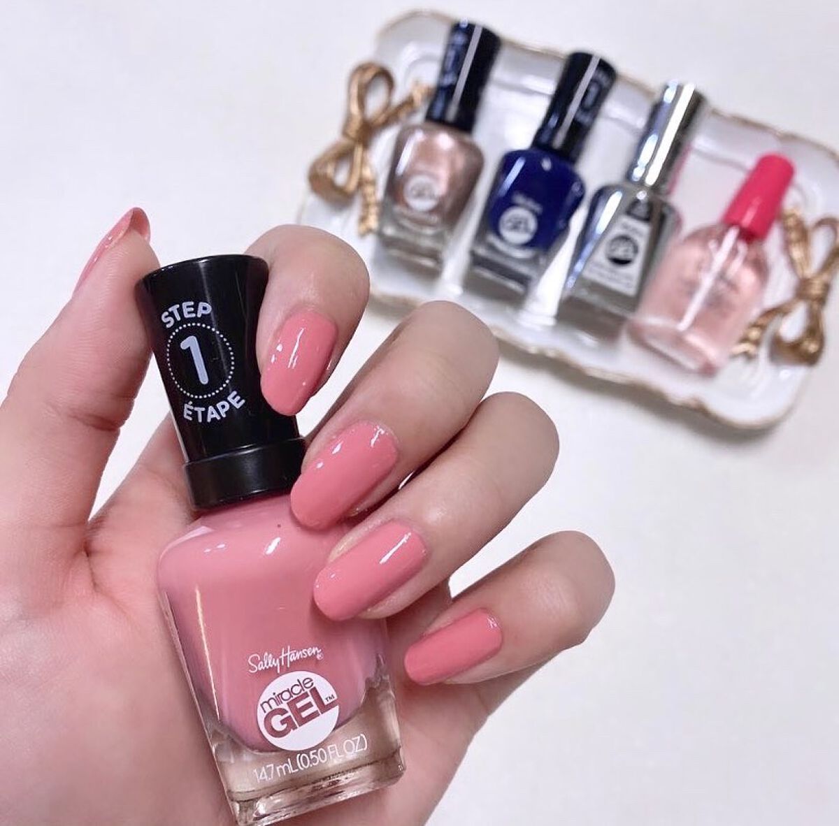 インスタドライ ネイルカラー/サリーハンセン/オールインワンネイルを使ったクチコミ（1枚目）