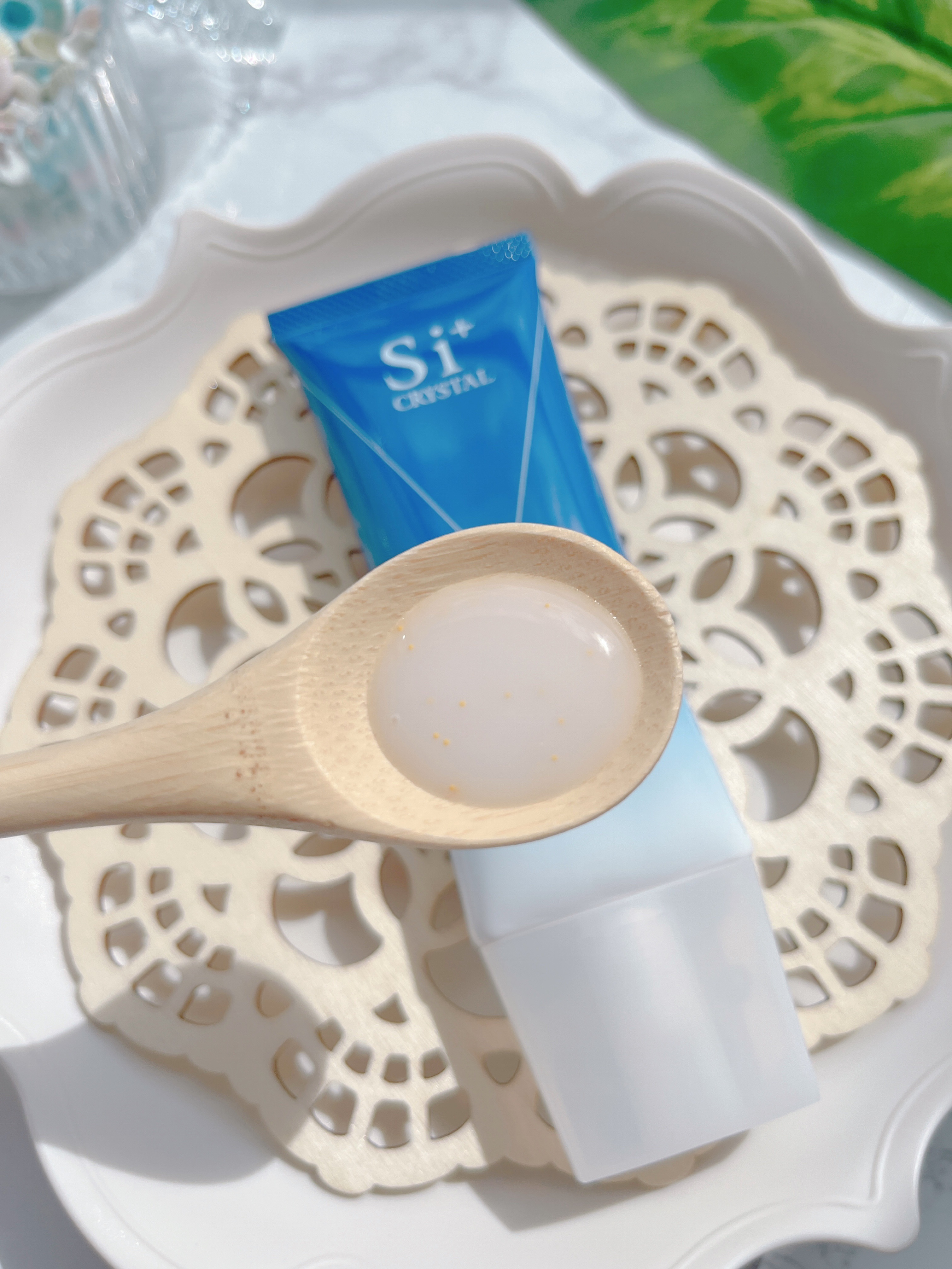 クリスタルオールインワン/Si＋/フェイスクリームを使ったクチコミ（2枚目）