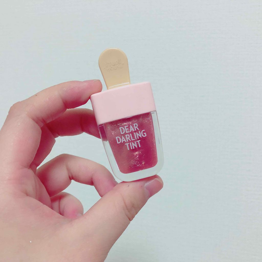 ディアダーリン ウォータージェルティント (アイスティント)/ETUDE/口紅を使ったクチコミ(1枚目)