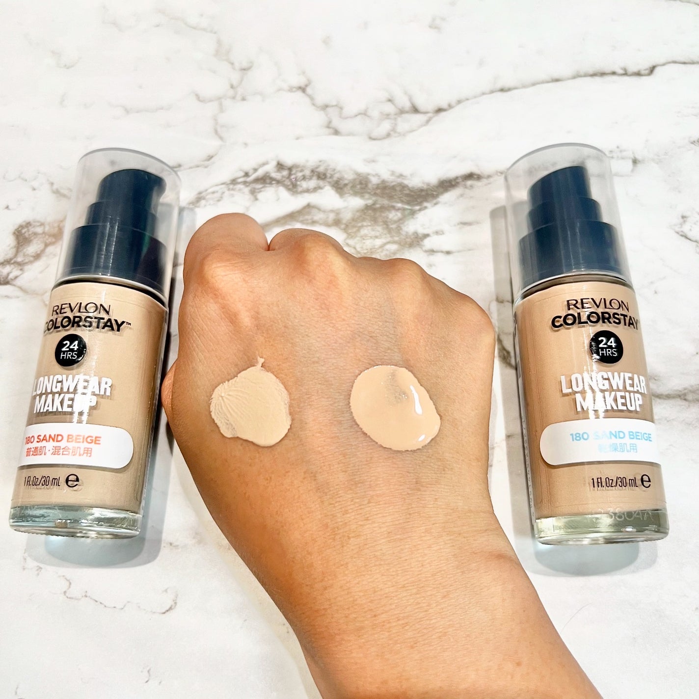 カラーステイ ロングウェア メイクアップ/REVLON/リキッドファンデーションを使ったクチコミ(2枚目)